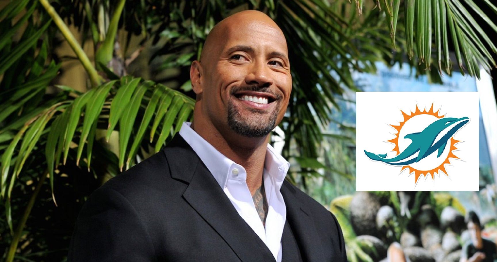 The Rock Suits Up As A Miami Dolphin | TheSportster