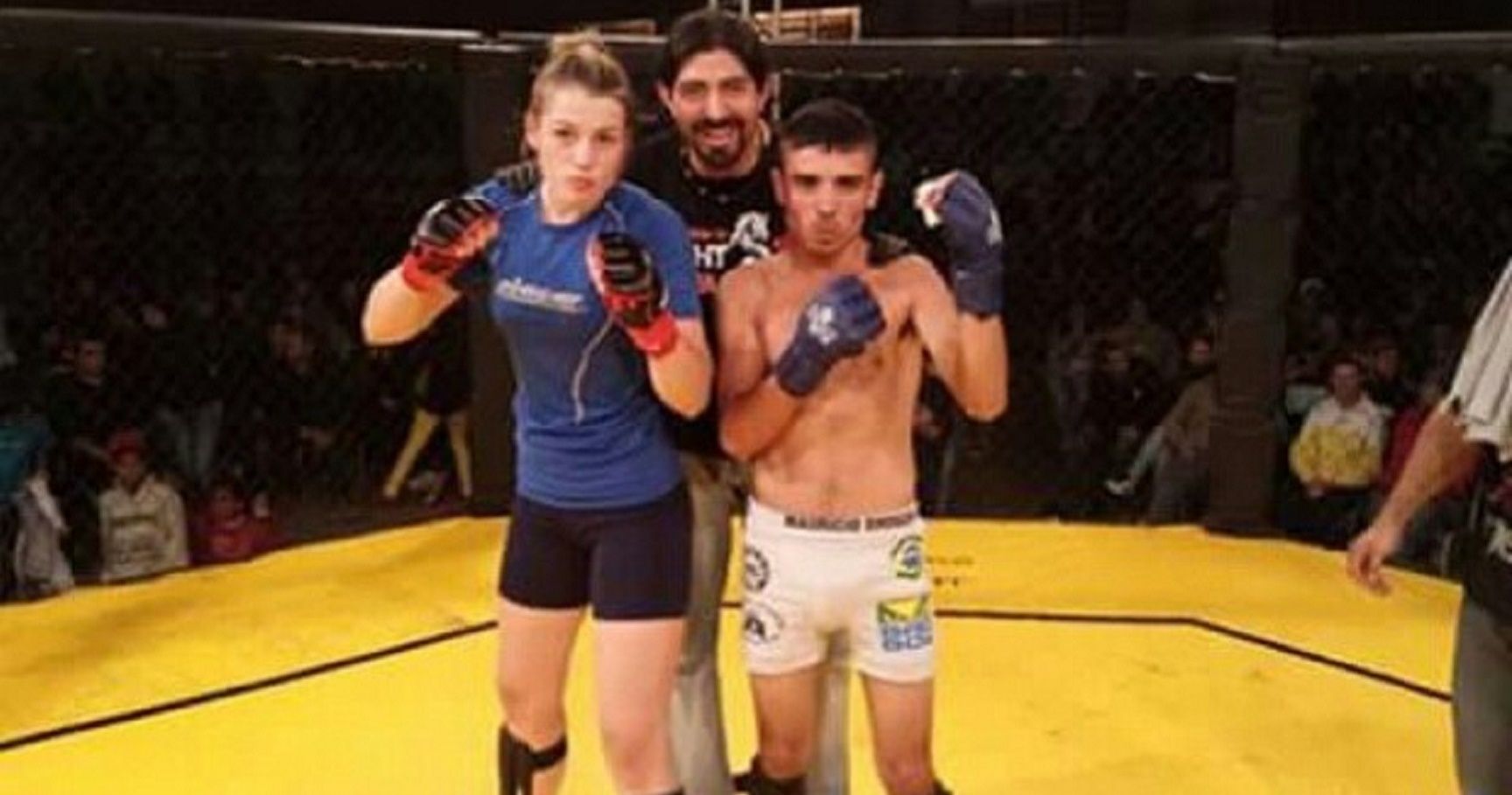 MMA Female Fighter Beats Male Fighter in 53 Seconds