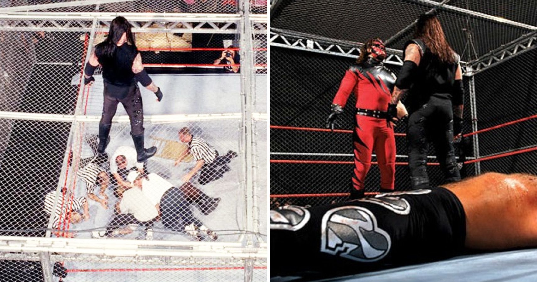 wrestling crash cage