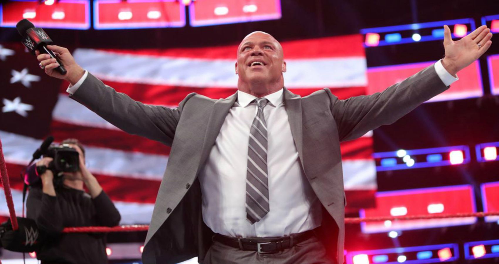 Kurt Angle Announces Intercontinental Title Match at Wrestlemania