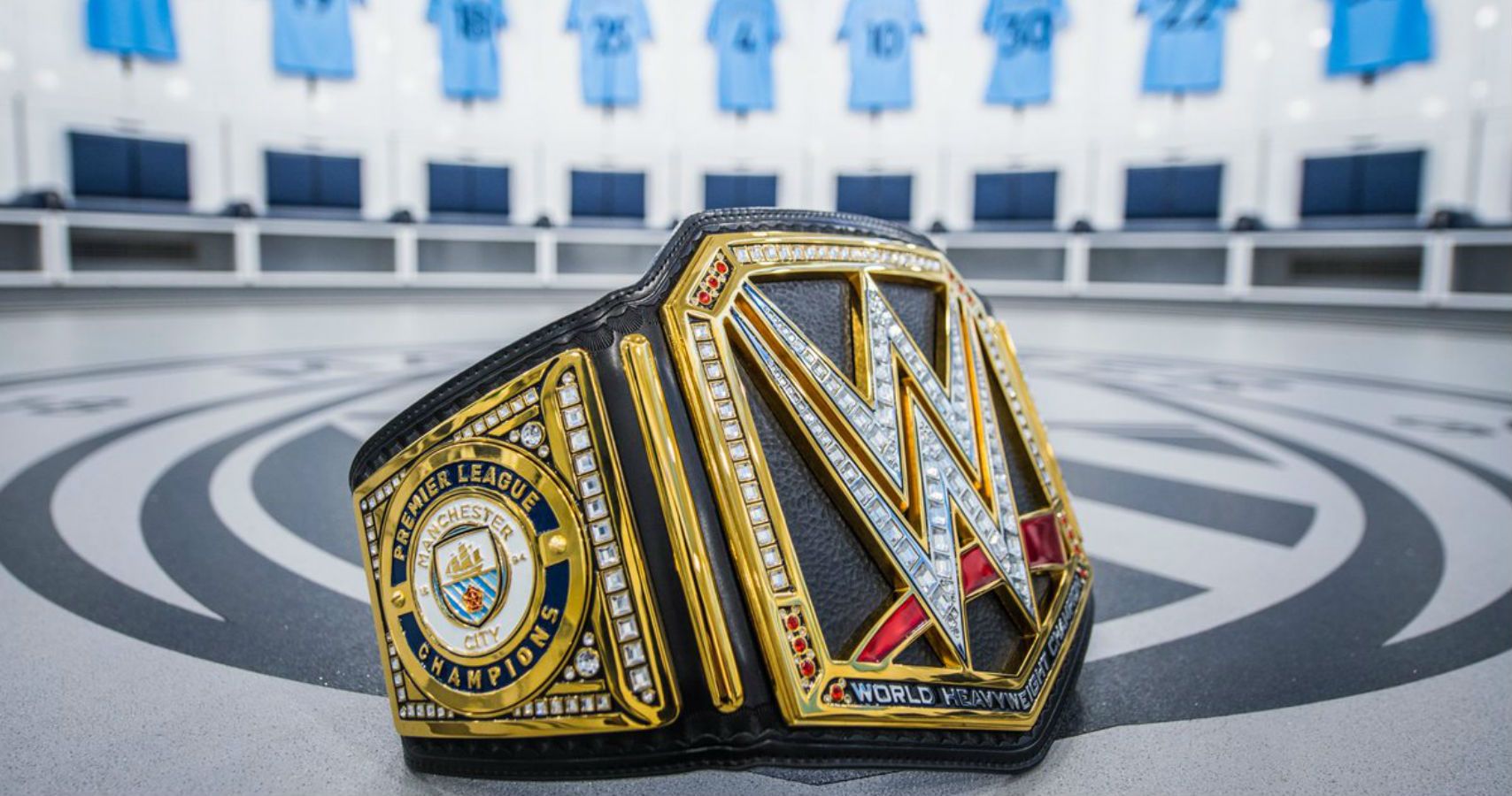 WWE Award Manchester City Their Very Own WWE Championship