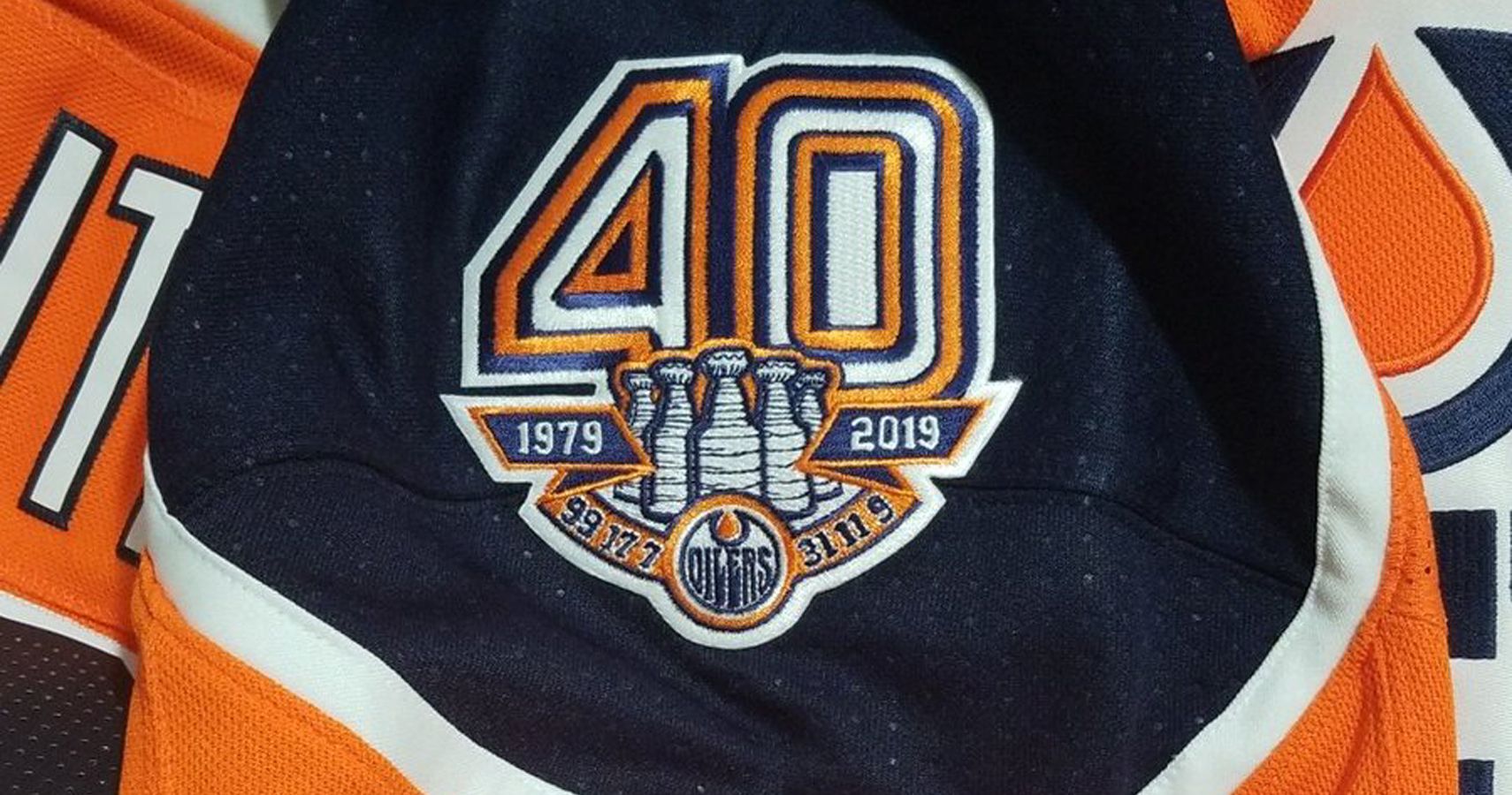 oilers 40th anniversary jersey