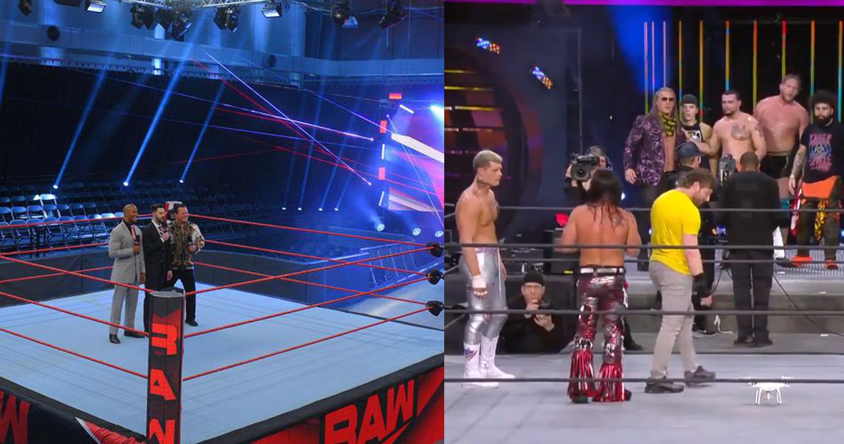 War Of Words Wages Over WWE VS AEW Pandemic Precautionary Measures