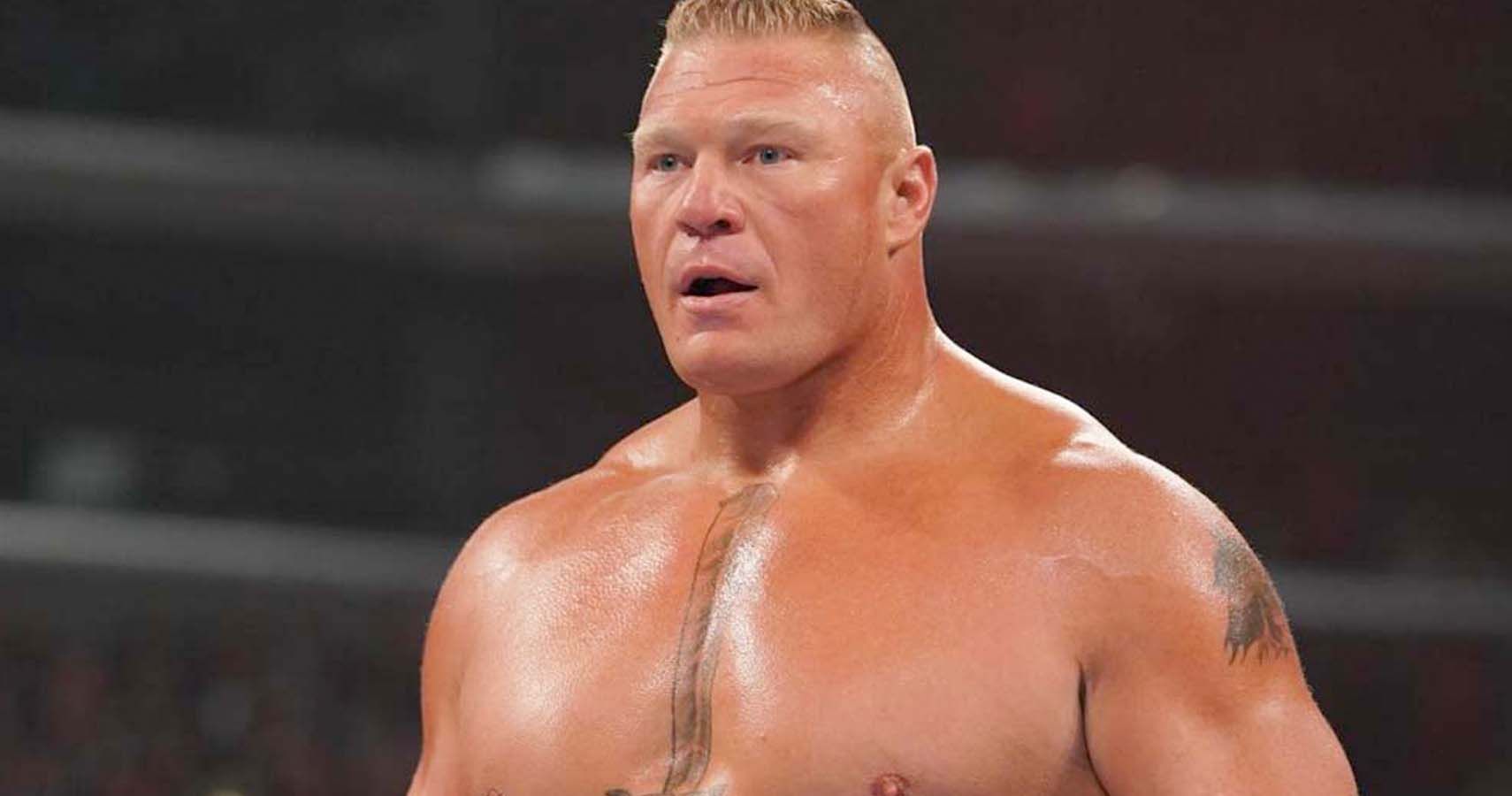 AEW Female Star Threatened To Whoop Brock Lesnar's A