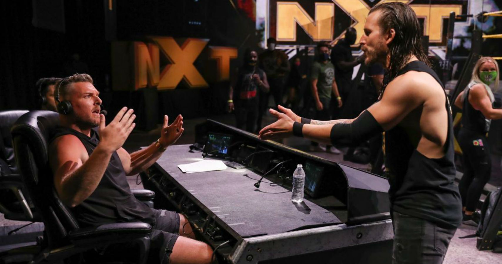 Nxt Take Over XXX Adam Cole Vs Pat Mcafee Custom Match Card