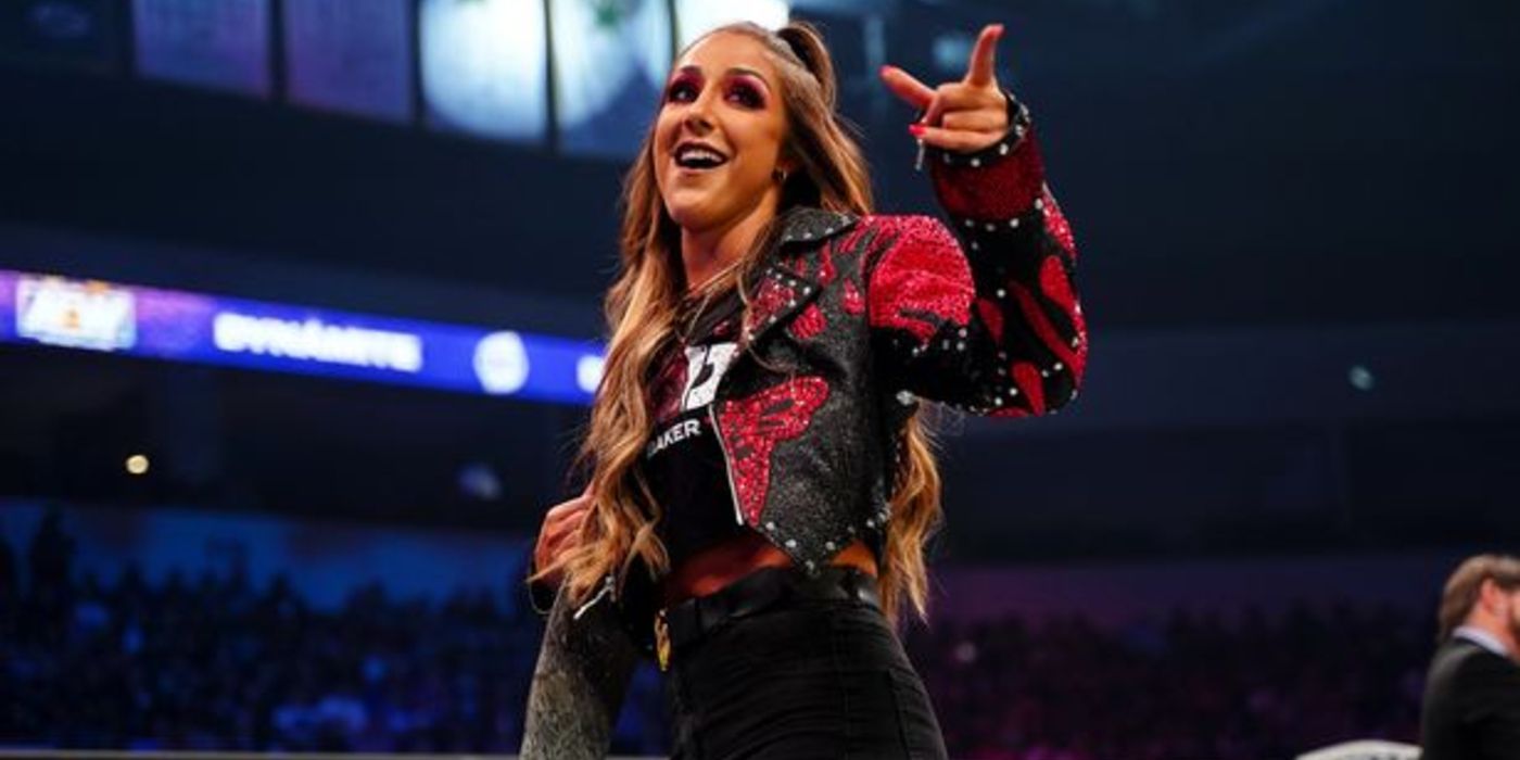 AEW's Britt Baker Vows To Continue Working Despite Suffering Legitimate